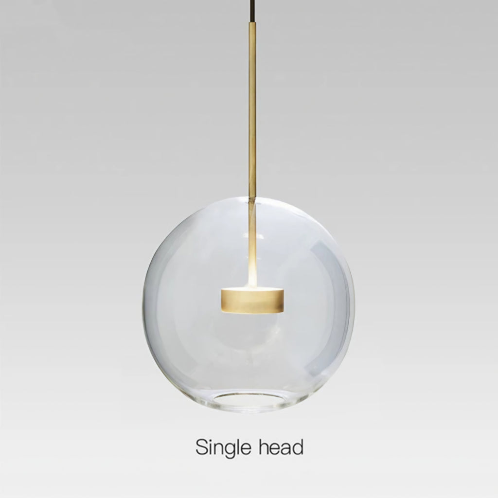 Single Bubble Pendant Light