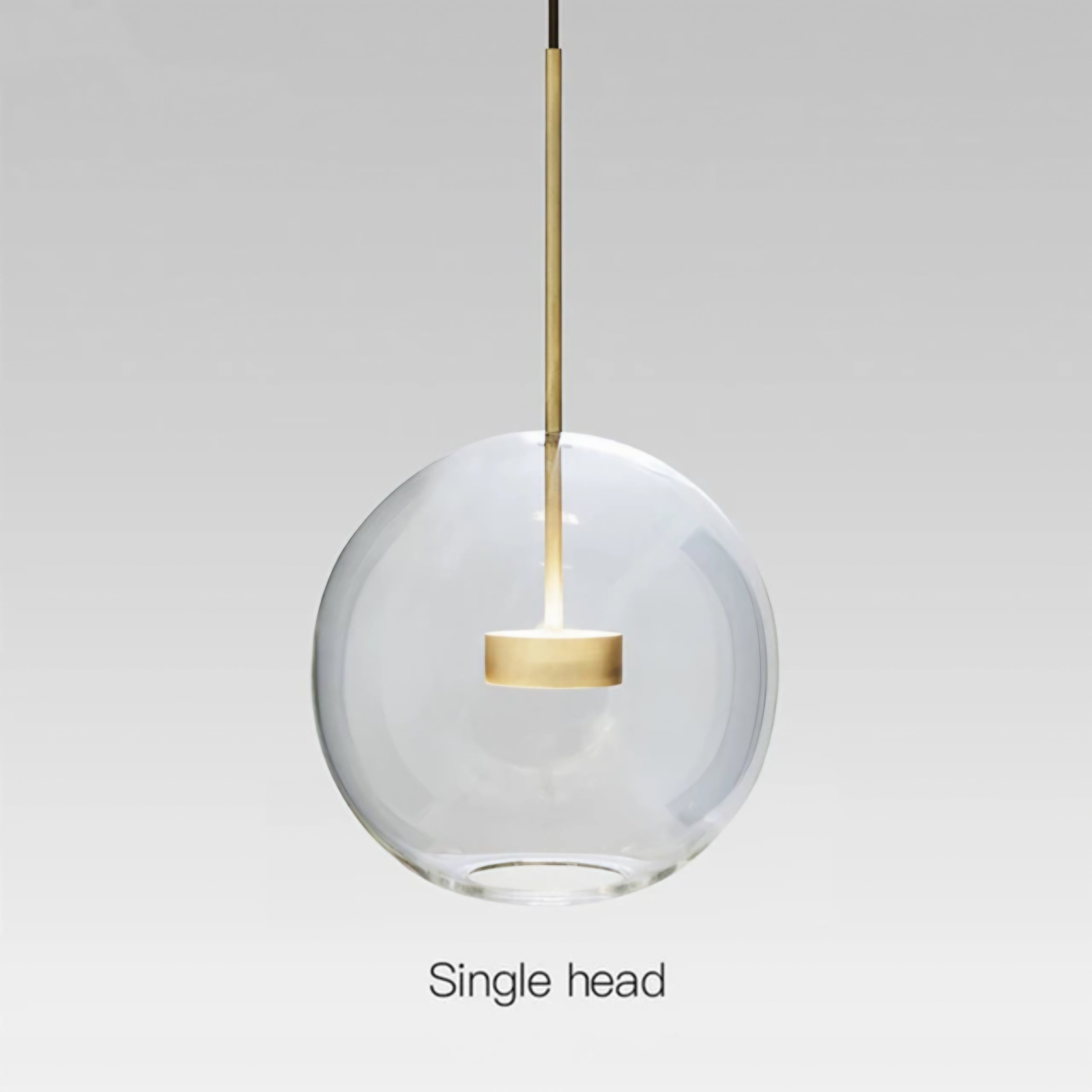 Single Bubble Pendant Light