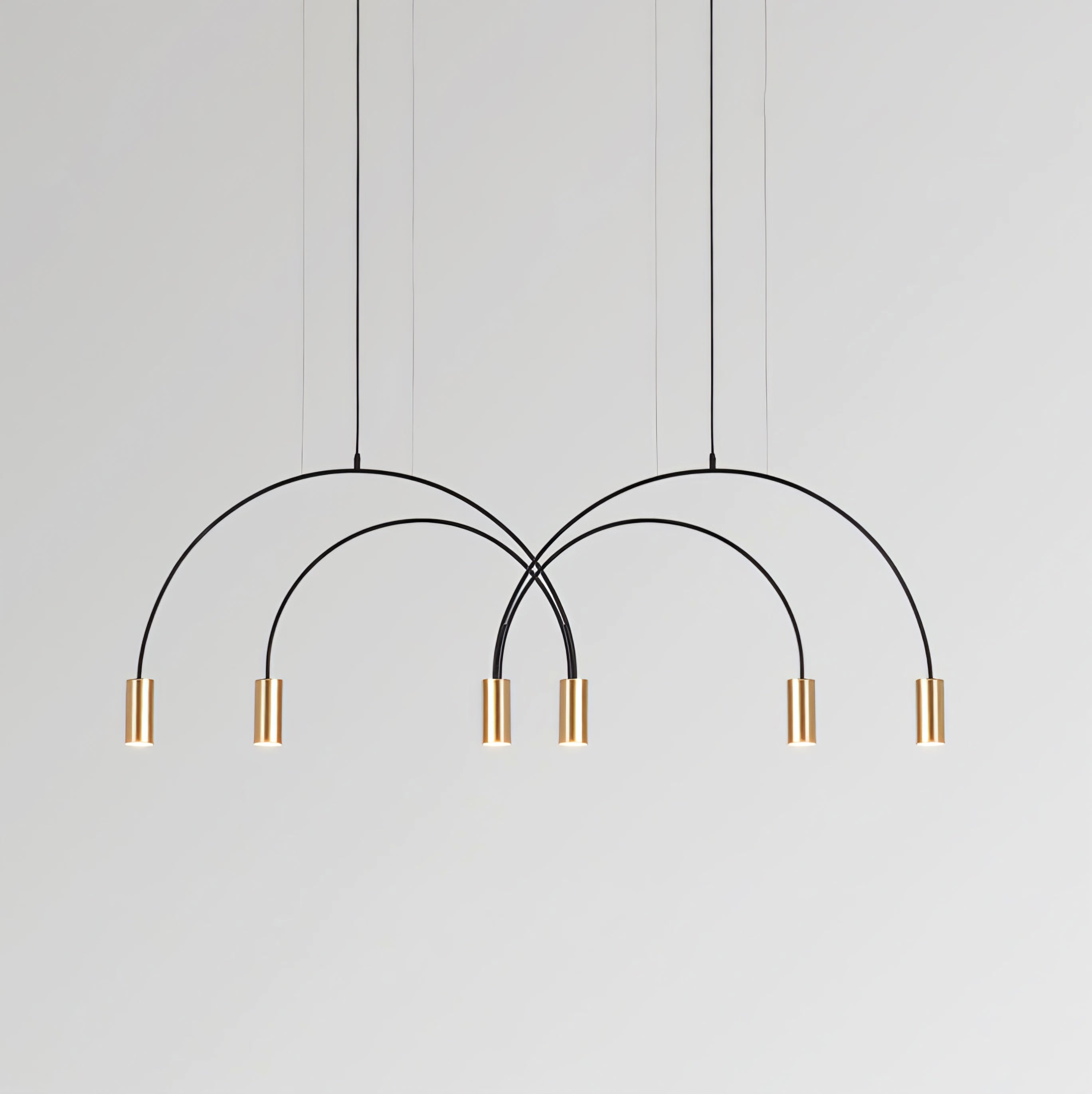 Arcs Pendant Light – 6 Heads (L1500mm)