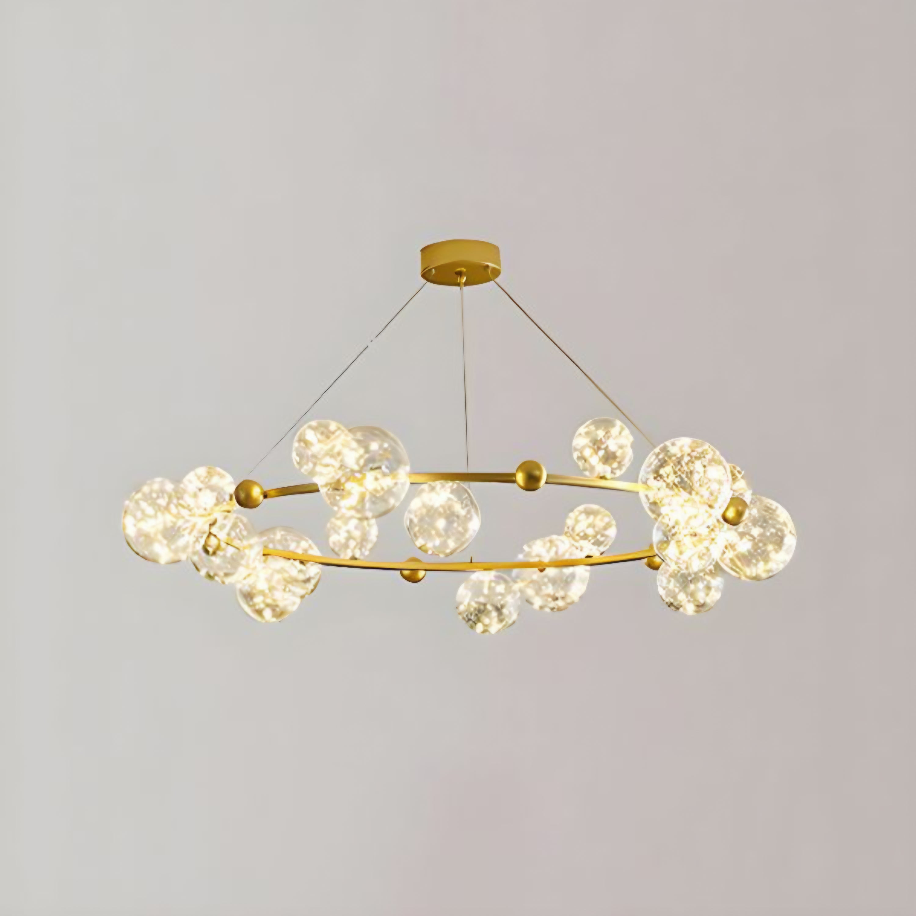 Starry Ball LED Round Chandelier