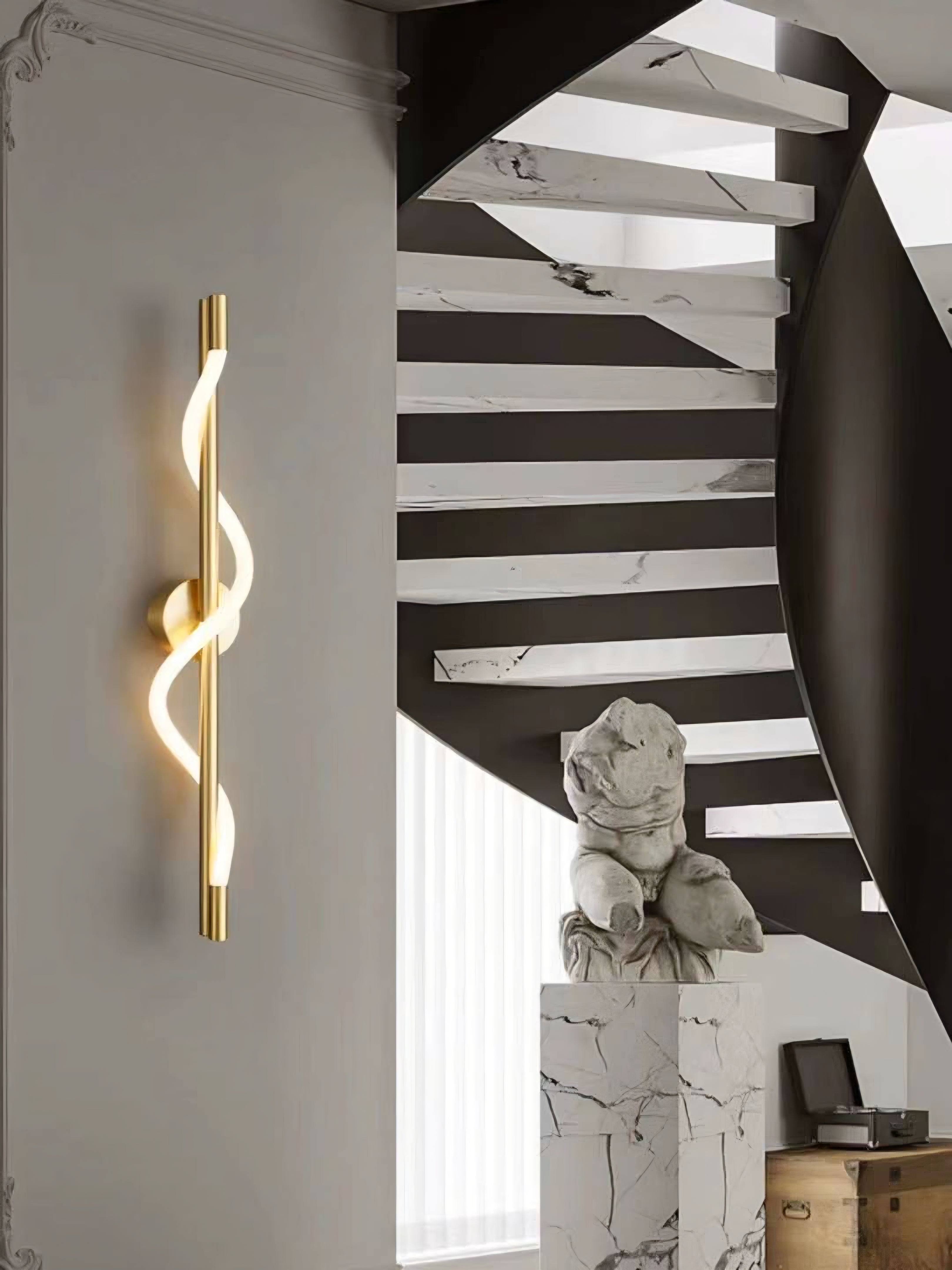 ModBar Vertical LED Wall Sconce – Gold