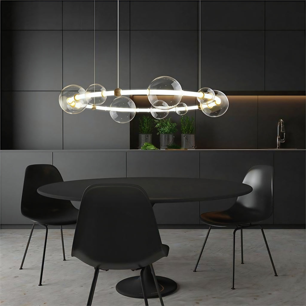 Modern Bubble Ball Circle Pendant Light – D850mm