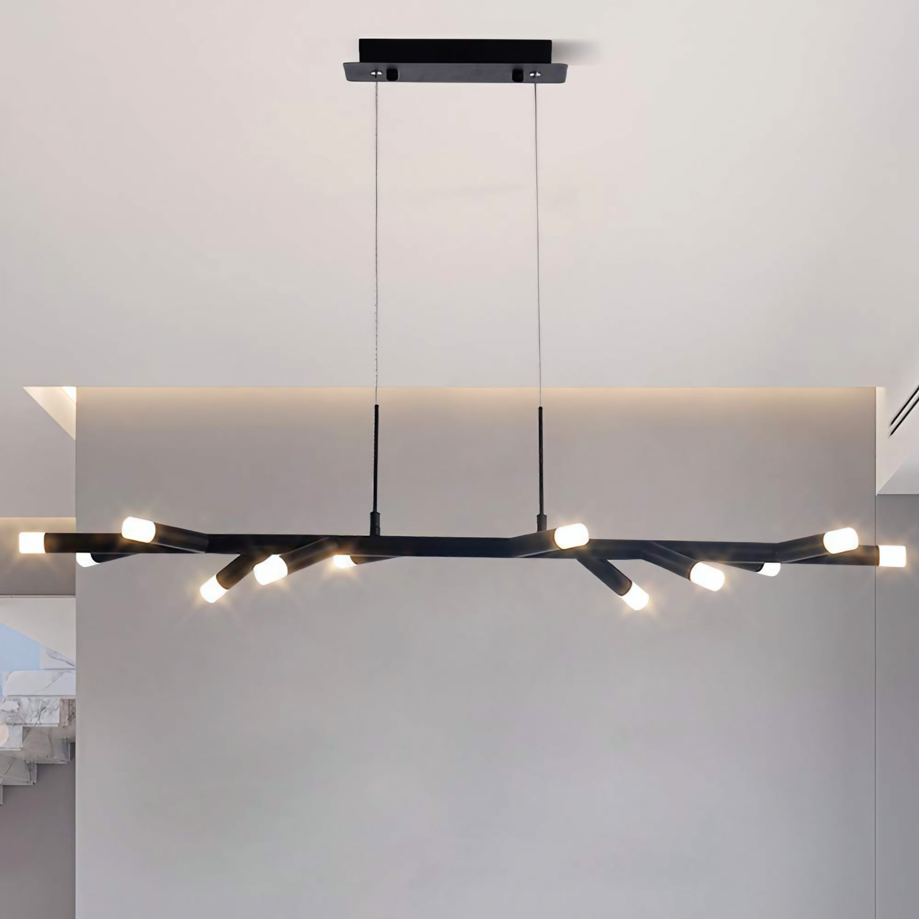 Modern Minimalist Branch-Shaped LED Pendant Light – 1200mm