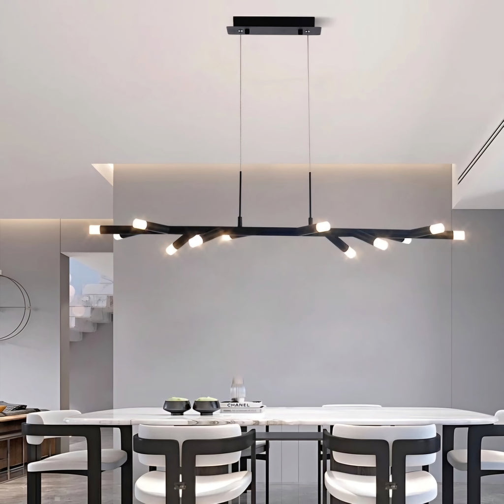 Modern Minimalist Branch-Shaped LED Pendant Light – 1200mm