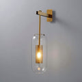 Short Arm Glass Shade Wall Lamp – F3843GD