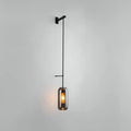 Long Arm Glass Shade Wall Lamp – F5227BK (1200mm)
