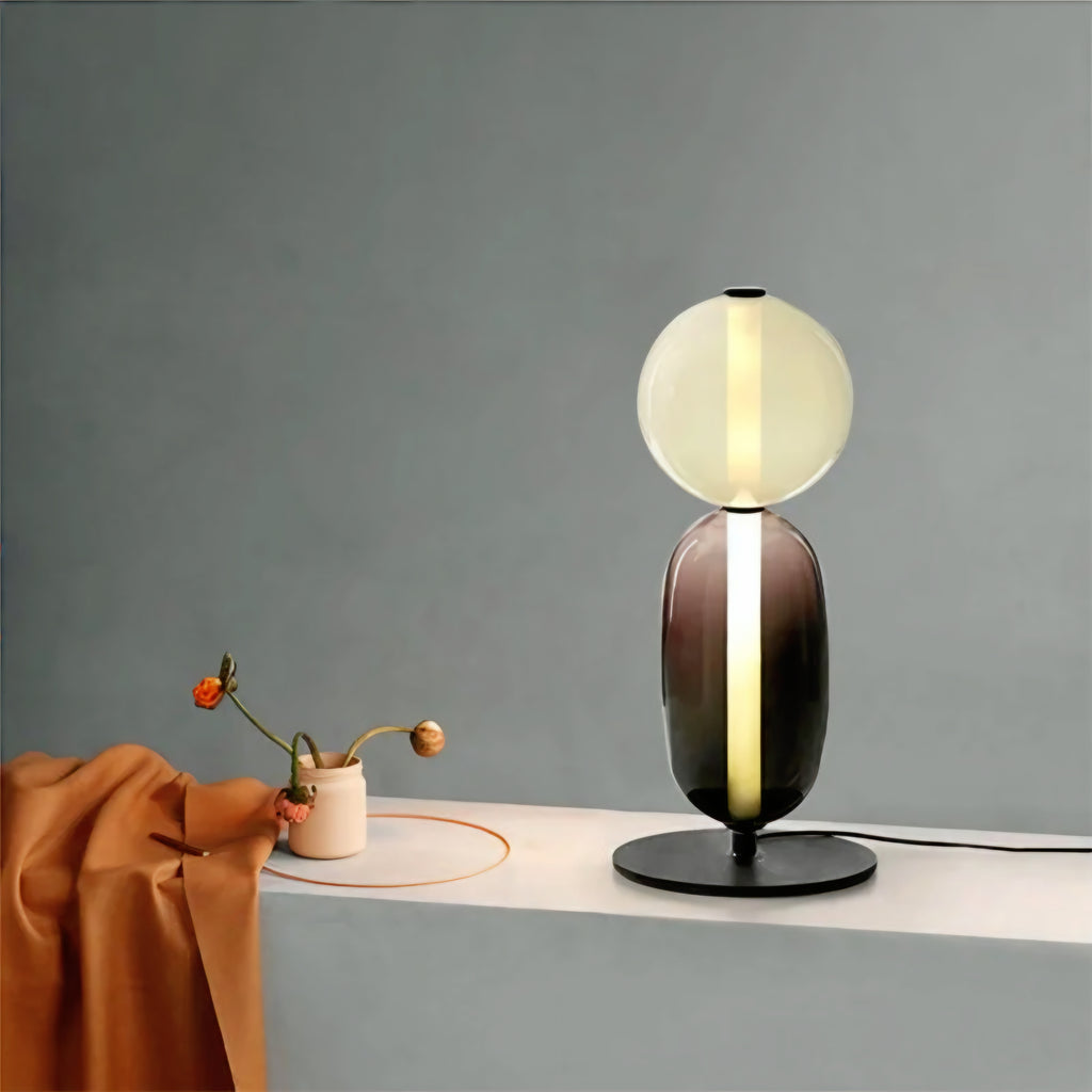 Pebbles Minimalist LED Table Lamp