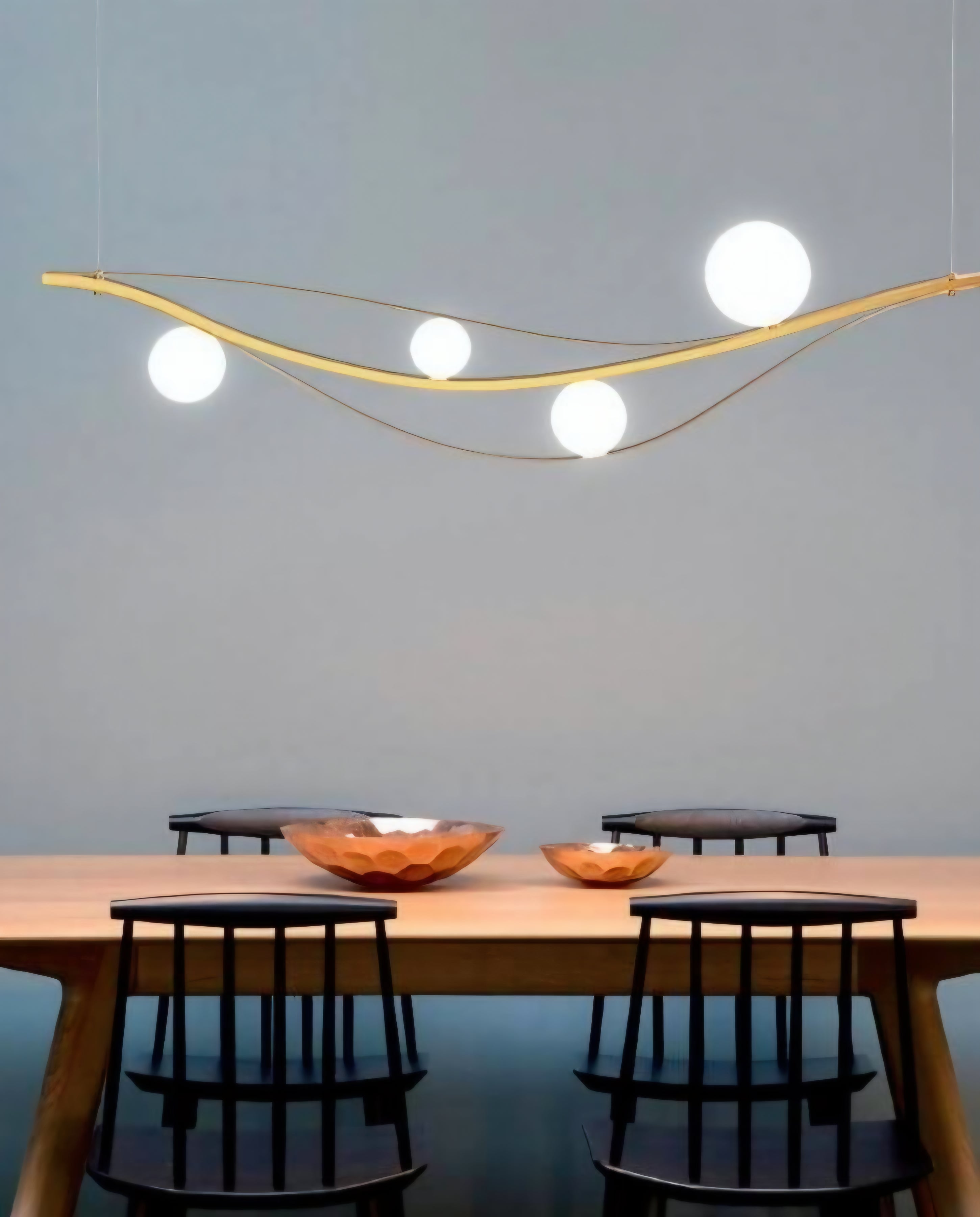 Abella 4 Balls Pendant Light - L1200m