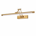 Modern Minimalist LED Wall Light - 57cm Gold Finish (3 Color Modes)