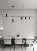 5-Heads Minimalist Horizontal Pendant – L900mm
