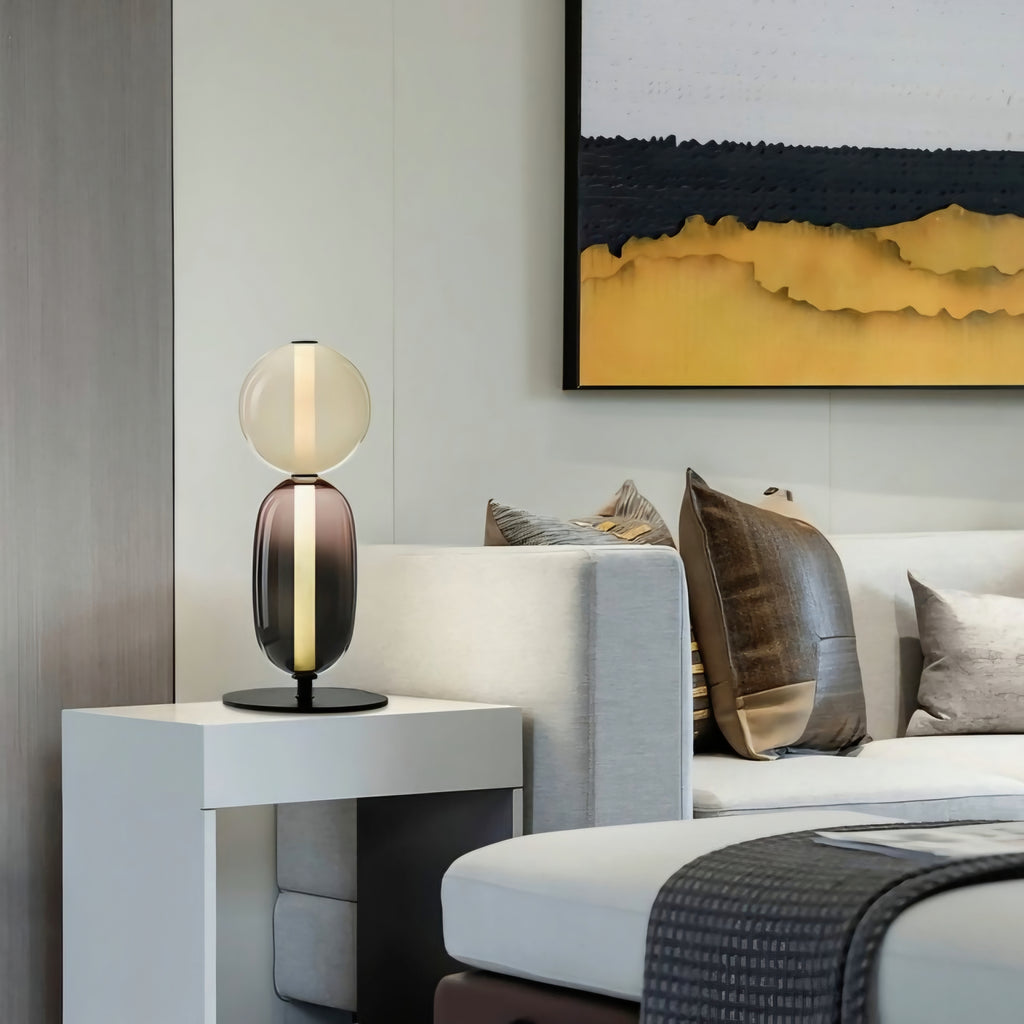 Pebbles Minimalist LED Table Lamp