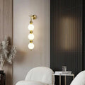 Vertical Globe Plug-In Wall Lamp – F2120-3GD