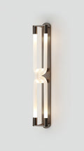 Loopi Double LED Wall Sconce – 323–610mm (Black)