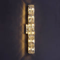 Modern Crystal Wall Sconce – F3823‑600 GD