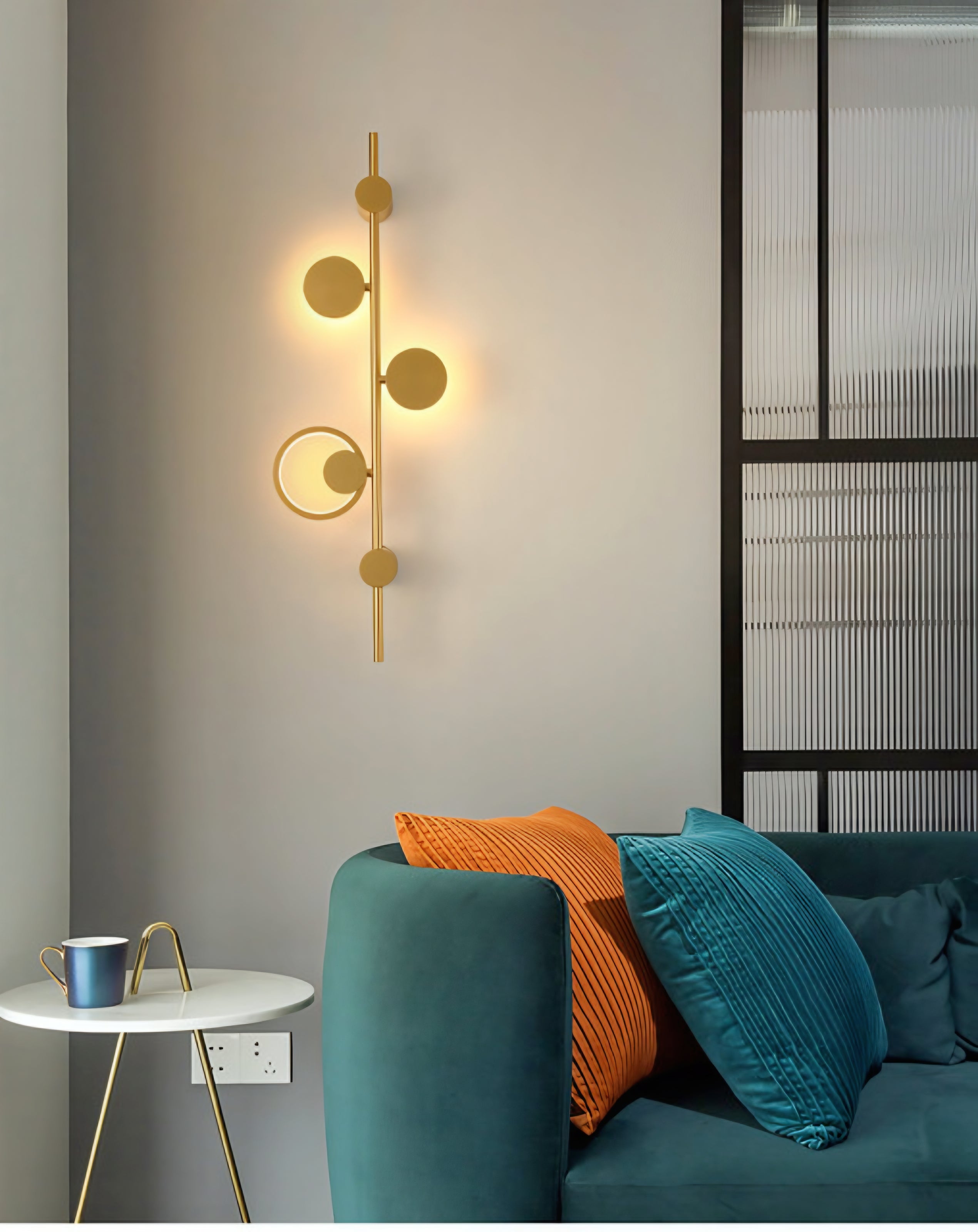 Modern Creative Gold LED Wall Lamp - F1635 GD