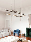 Traliccio Modern Linear LED Chandelier
Minimalist Geometric Suspension Light. (L1100*950*800mm)